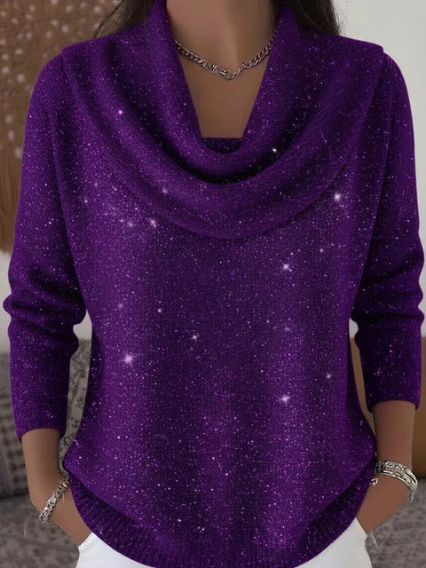 Autumn and winter new solid color long-sleeved top sweater m302155-1