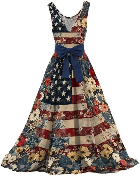 Women's trendy brand loose floral element casual dress m302069