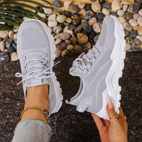 Summer women's shoes versatile fashion breathable sports net single shoes m302808