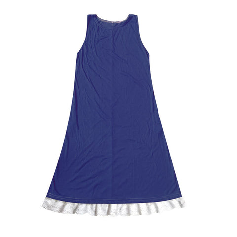 Sleeveless pocket vest dress m300967