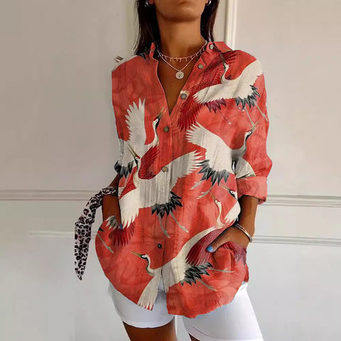 Seven sleeve shirt animal print 3D shirt m301214