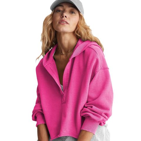 Women's v-neck top pullover long-sleeved shirt m301871