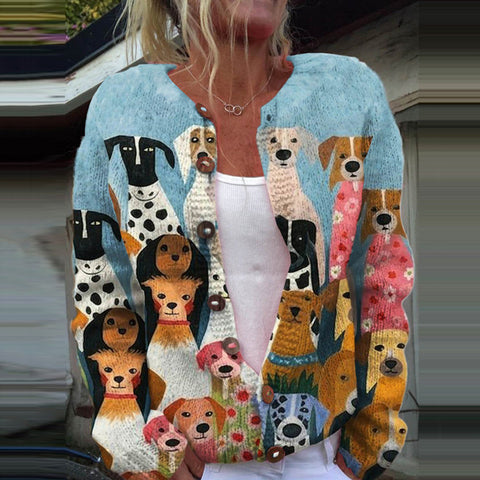 New cardigan knitted jacket women's clothing early spring and autumn source work m301722