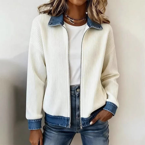 autumn and winter fashion versatile long-sleeved cardigan m303246
