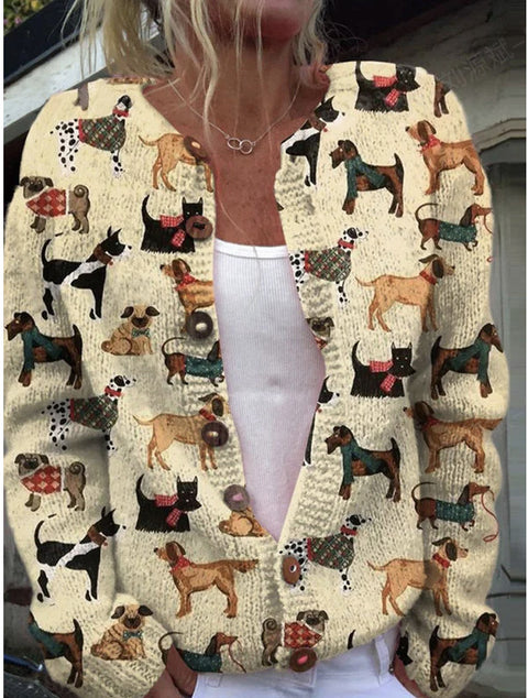 New 3D digital printing cardigan jacket women's clothing m301669