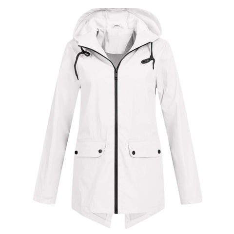 Windbreaker Zipper Hooded Lightweight Outdoor Windproof Jacket Thin Outdoor Jacket m300472