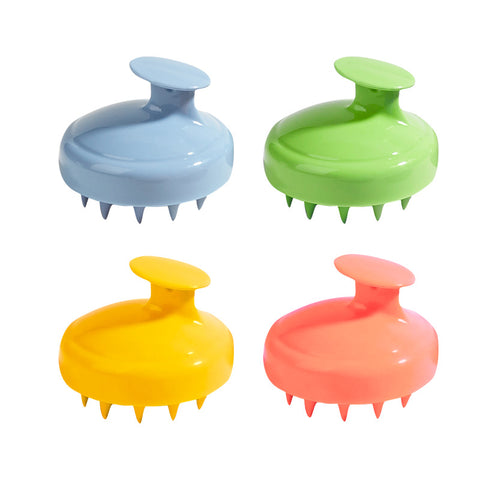 Small Fresh Massage Brush Meridian Brush Home Adult Scalp Relaxation Silicone Bathing Massage Brush m3330635
