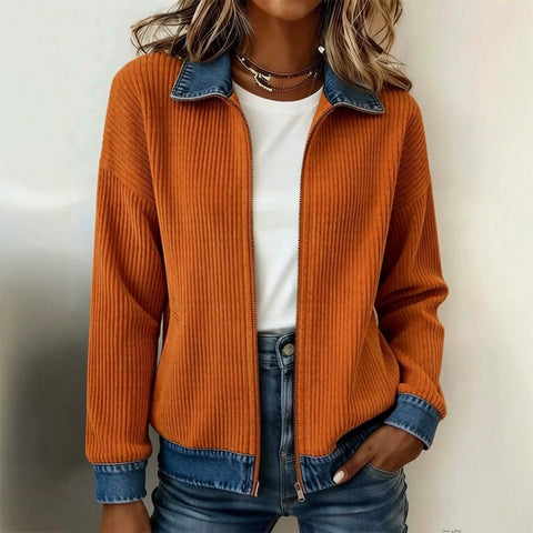 autumn and winter fashion versatile long-sleeved cardigan m303246
