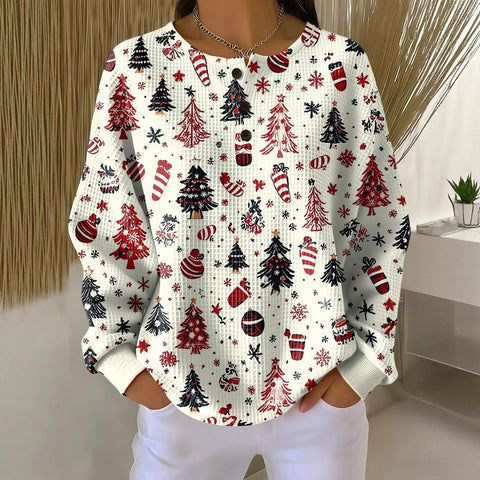 Casual stand-up collar POLO long-sleeved top m302619