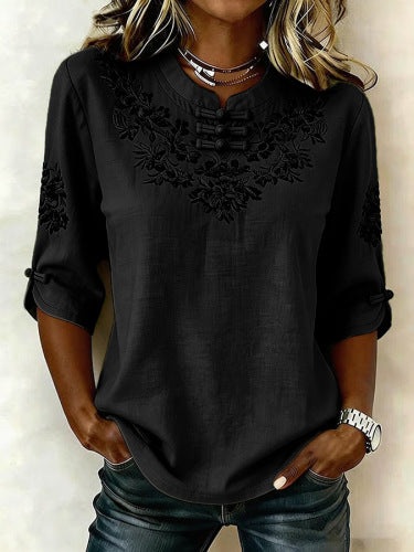Women's floral print top m302985