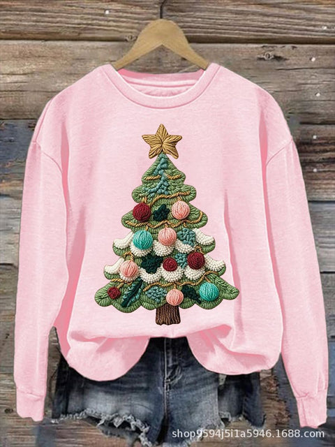 Autumn and winter top women's crew neck sweater m302181