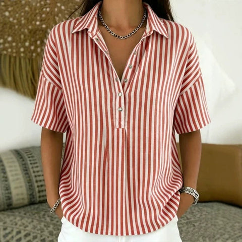 Loose print casual oversize pullover women's clothing M302796