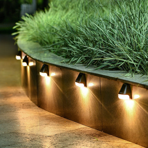 Solar wall lamp outdoor rainproof courtyard garden decoration staircase m3330926
