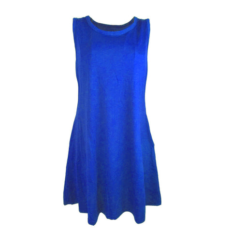 Sleeveless pocket vest dress m300967