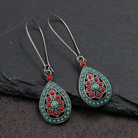 Exotic long tassel earrings m1915010449