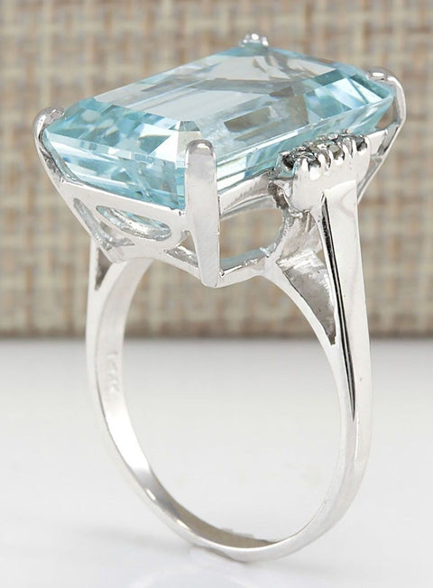 Luxury Topaz engagement ring m1915010483